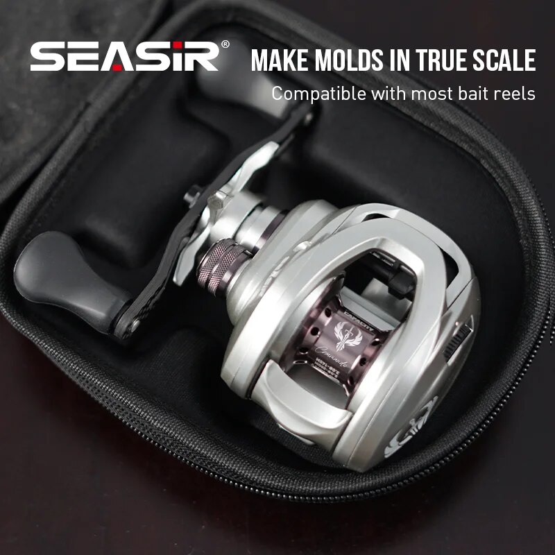 SEASIR コマンドーカーボンファイバーパターンベイトキャ - Spincast Reel のレビューと価格