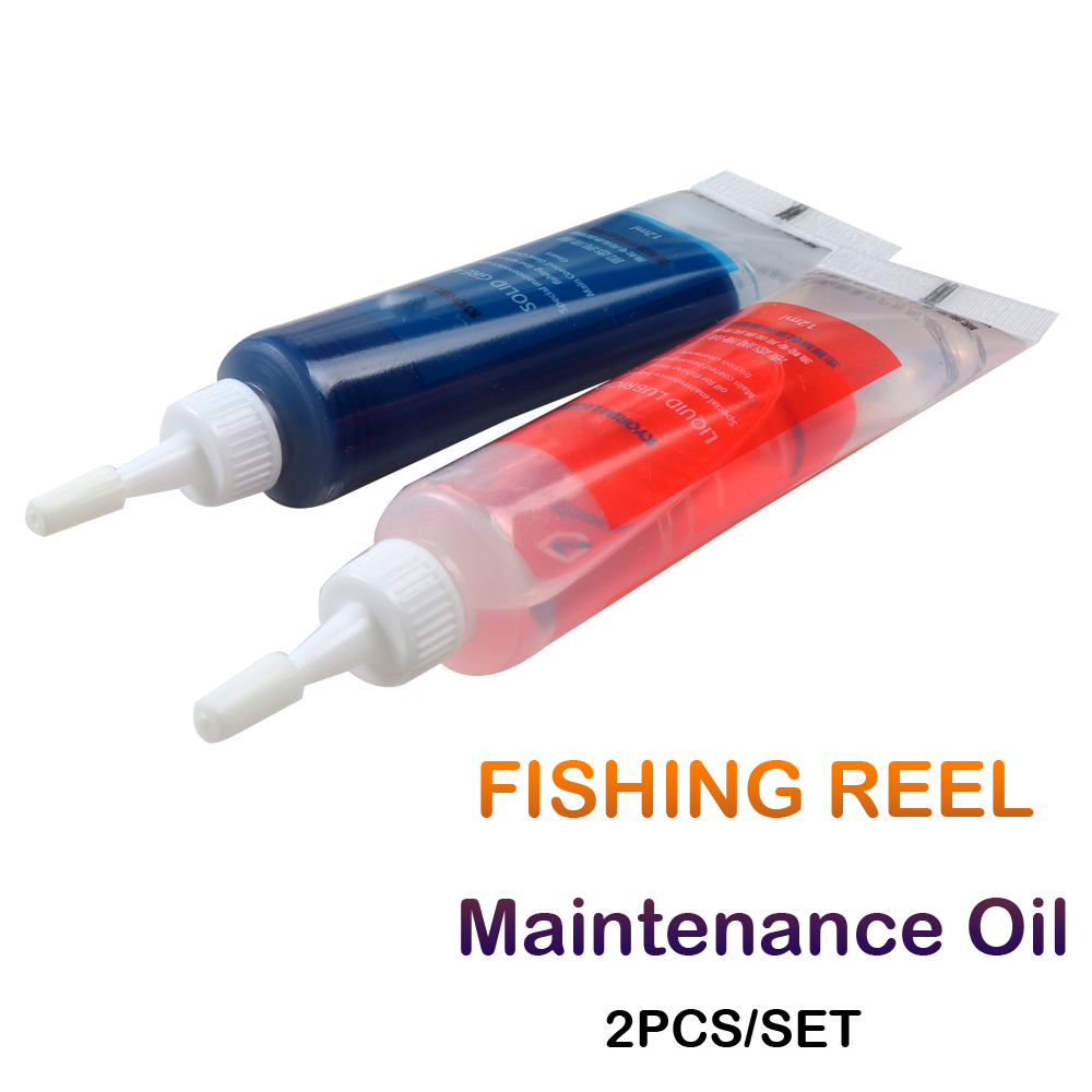 釣りリールのメンテナンス,飲料ホイール,液体潤滑剤,2個 - Reel Oil のレビューと価格